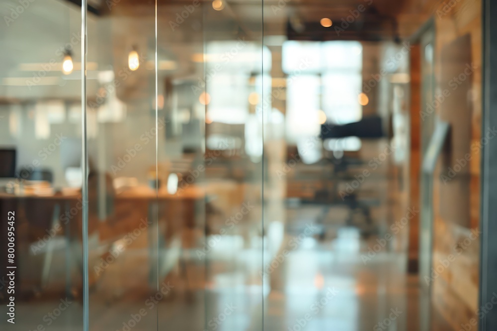 blurred and out of focus modern glass wall office blurred and out of focus modern glass wall office