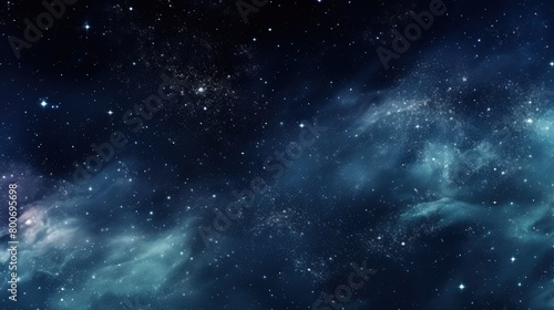 night sky with celestial phenomena © StraSyP BG