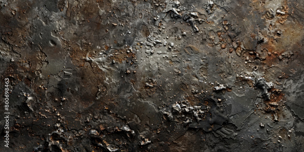 Rocks strewn with dirt and debris. Untamed and untidy outdoor landscape Rocks strewn with dirt and debris. Untamed and untidy outdoor landscape