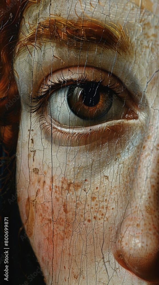 Bring to life the historical significance of Renaissance art with close-up shots that reveal the intricate symbolism and storytelling embedded in each piece Bring to life the historical significance of Renaissance art with close-up shots that reveal the intricate symbolism and storytelling embedded in each piece