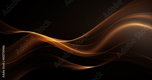 regal brown and gold abstract design
