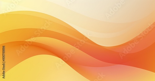 gentle waves of orange on soft background