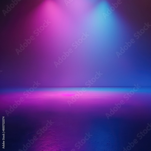 purple and blue gradient light