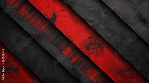 urban style red stripes on grunge background photo