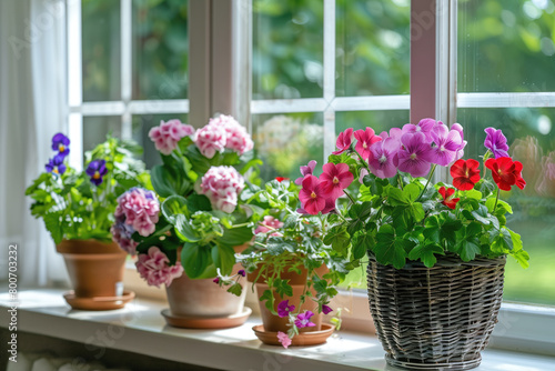 Sunny Serenity  Blooming Window Garden