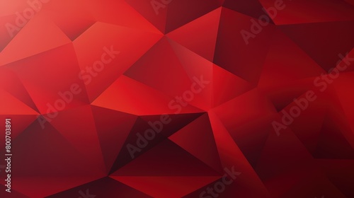 red geometric triangular design abstract background