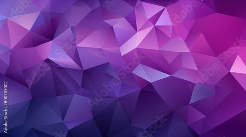 vibrant purple low poly triangle pattern background