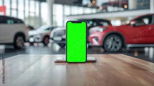 Wallpaper Mural Buying app phone mockup for auto business Torontodigital.ca