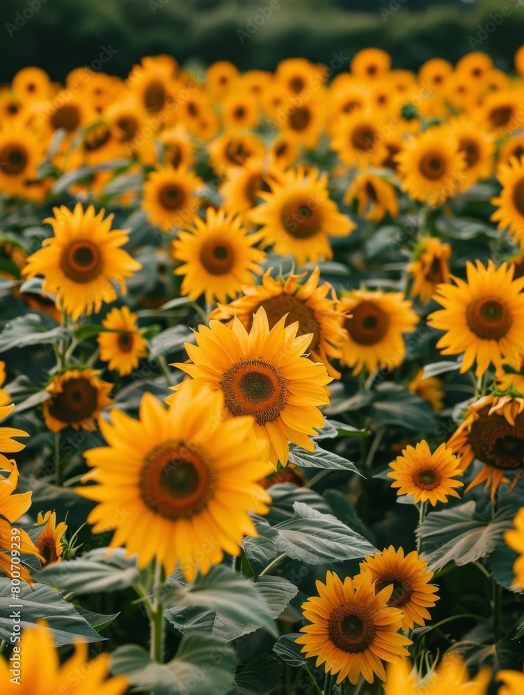 sunflowers in the field sunflowers in the field