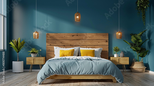 Modern Scandinavian Bedroom Design: Stylish Interior with Cozy Atmosphere