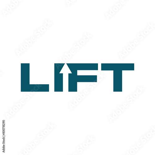 LIFT set ,LIFT logo. L I F T design. White LIFT letter. LIFT, L I F T letter logo design. Initial letter LIFT letter logo set, linked circle uppercase monogram logo. L I F T letter logo vector design.