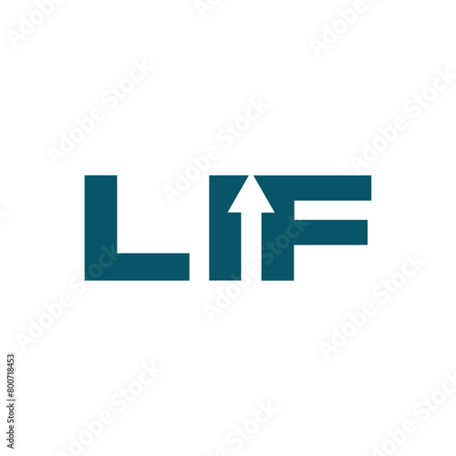 LIF set ,LIF logo. L I F design. White LIF letter. LIF, L I F letter logo design. Initial letter LIF letter logo set, linked circle uppercase monogram logo. L I F letter logo vector design.	