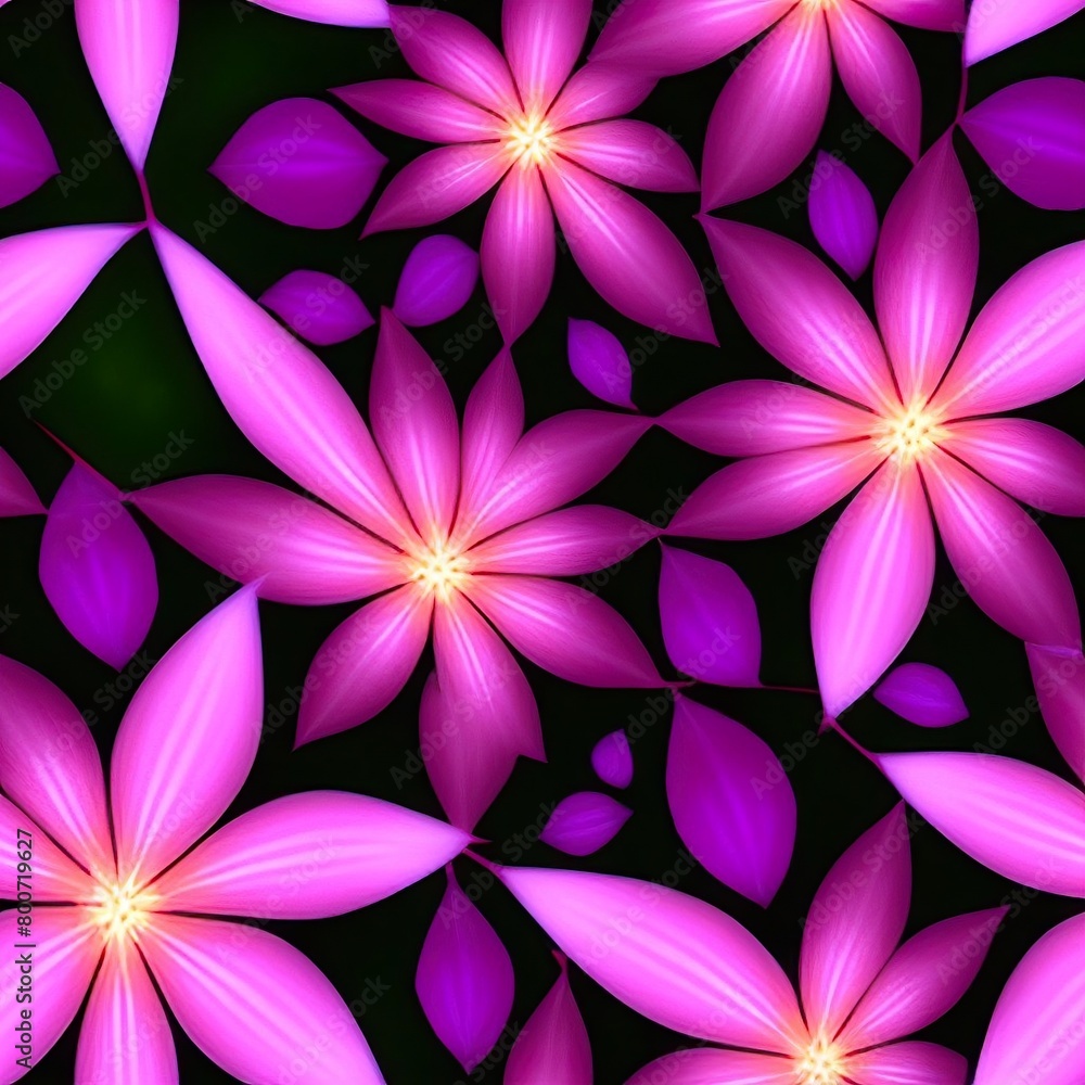 Violet flower Pattern Violet flower Pattern