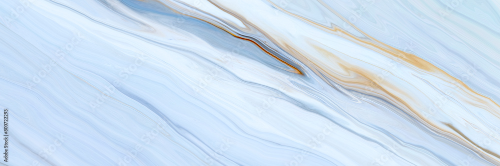 Obraz premium Marble rock texture blue ink pattern liquid swirl paint white dark that is Illustration panorama background for do ceramic counter tile silver gray that is abstract waves skin wall luxurious art ideas