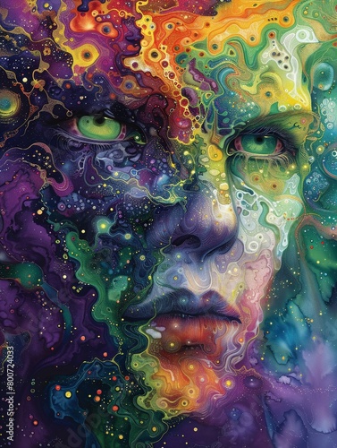 background with space