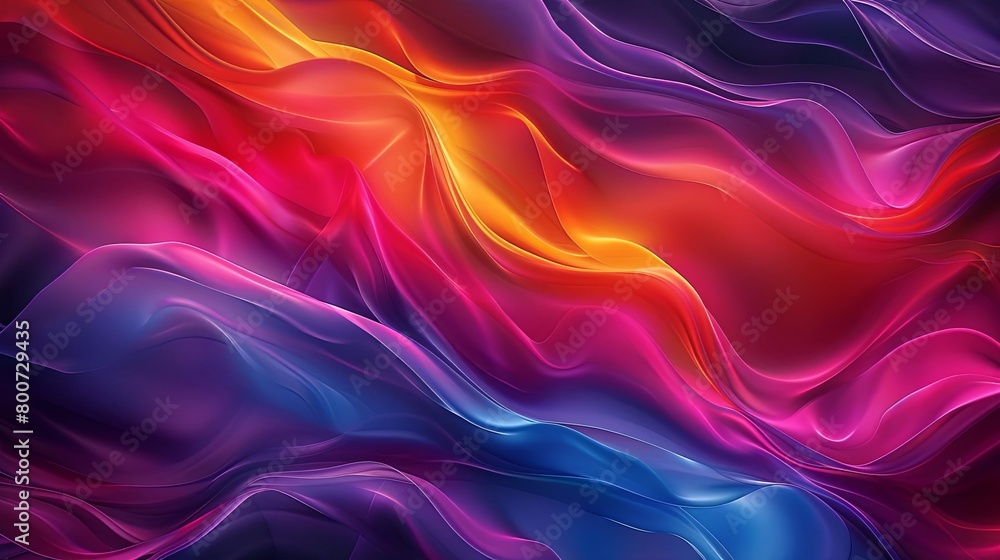 a colorful abstract background featuring a red, yellow, green, blue, and purple color scheme