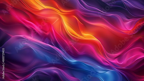 a colorful abstract background featuring a red, yellow, green, blue, and purple color scheme