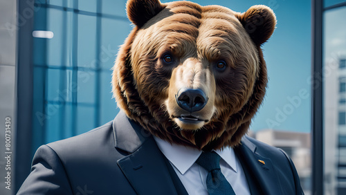 Entrepreneur businessman bear © spyduckz