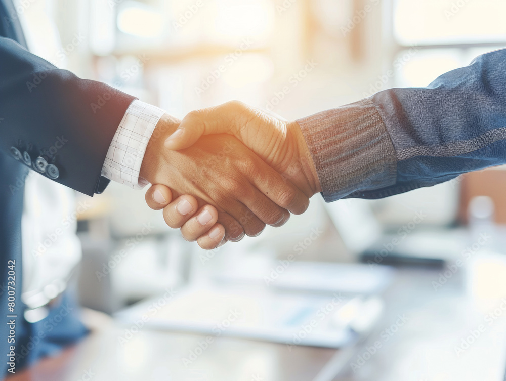 close up of two businessman shake hand after dealing a project. copyspace area, business concept, -ai close up of two businessman shake hand after dealing a project. copyspace area, business concept, -ai