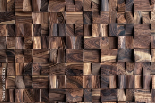 Textured Walnut Wood Panels: Elevating Creative Projects with Wood, Pattern, and Tile Elegance