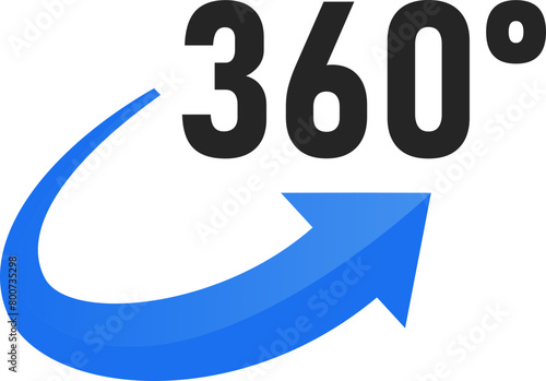 360 Degree Plus icon symbol
