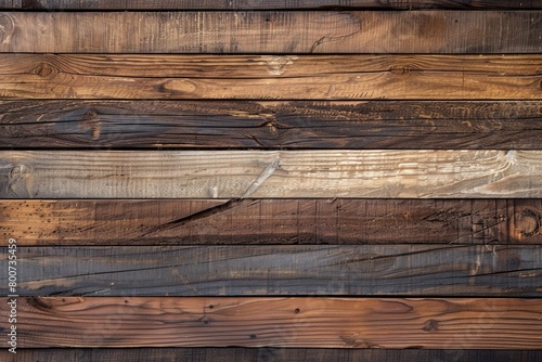 Decorative Walnut Wood: Shades of Brown Textures for Interior Enhancements © Michael
