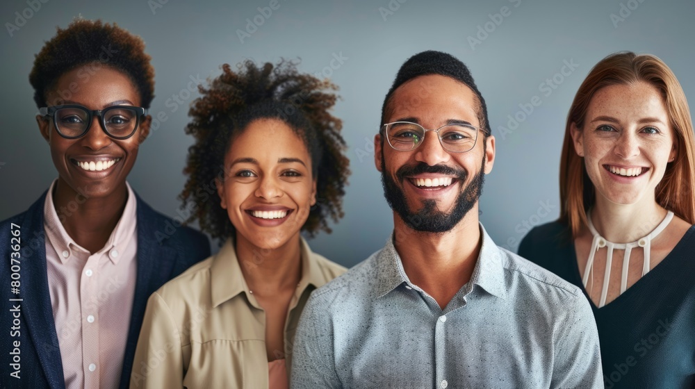 Portraits of employees in training or professional development activities generative ai Portraits of employees in training or professional development activities generative ai