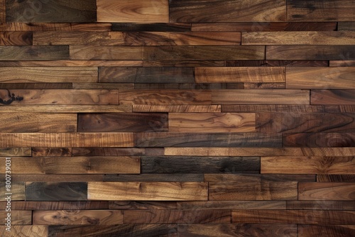 Rustic Walnut Wood Background: Allure of Texture in Digital Portfolio Designs