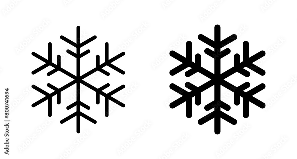 Snowflake icon vector isolated on white background. snow icon vector. Symbol of winter, frozen Snowflake icon vector isolated on white background. snow icon vector. Symbol of winter, frozen