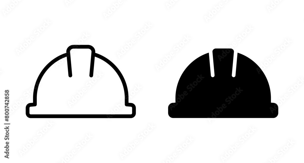 Helmet icon vector isolated on white background. Motorcycle helmets. Racing helmet. construction helmet icon. Safety helmet Helmet icon vector isolated on white background. Motorcycle helmets. Racing helmet. construction helmet icon. Safety helmet