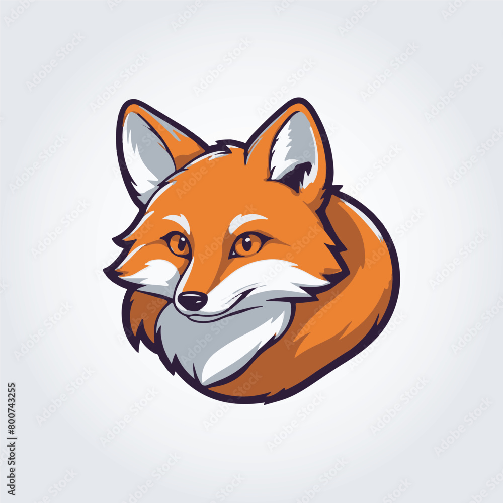 fox mascot logo fox mascot logo