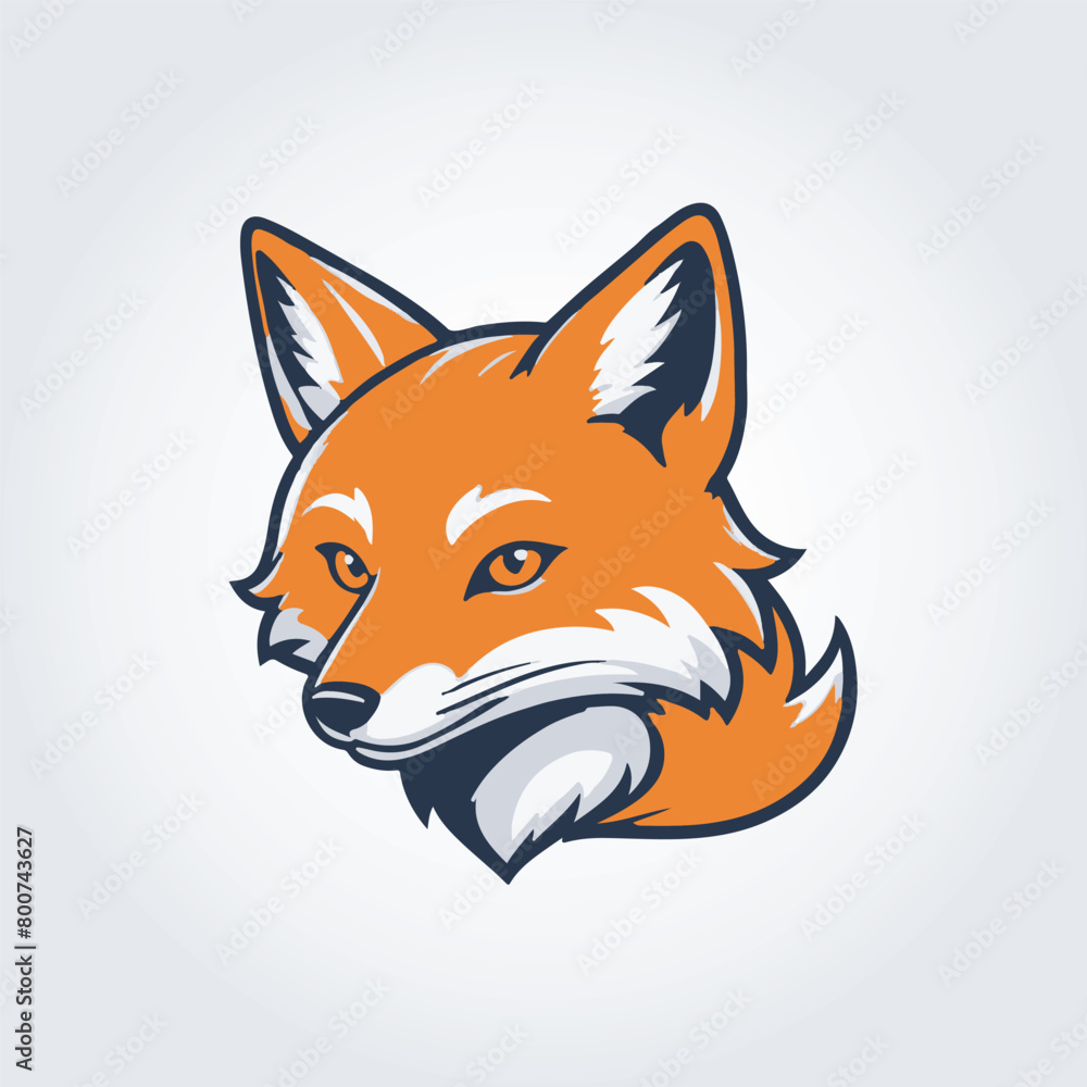 fox mascot logo fox mascot logo