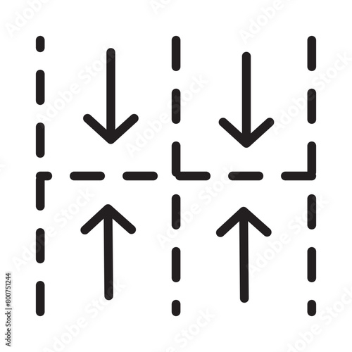 Base Haunt Parking Line Icon