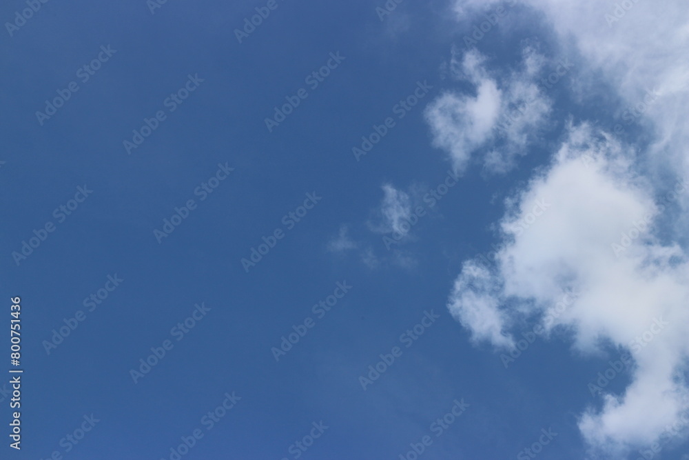 Blue sky with white clouds. Blue background. The summer sky is colorful clearing day and beautiful nature in the morning. for backdrop decorative and wallpaper design. The perfect sky background. Blue sky with white clouds. Blue background. The summer sky is colorful clearing day and beautiful nature in the morning. for backdrop decorative and wallpaper design. The perfect sky background.