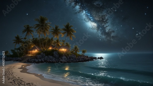 Night Maldives © Юлия Жигирь