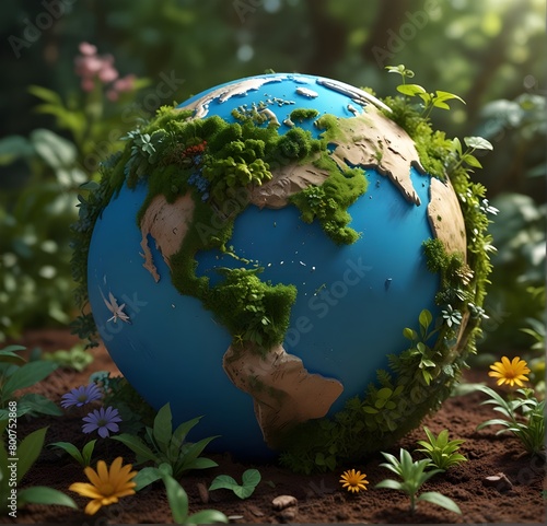 3D World Environment Day, held on June 5th every year, is a United Nations observance day encouraging worldwide awareness and action to protect our environment and .. photo