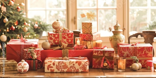  Gift Wrapping Station with Feng Shui Elements