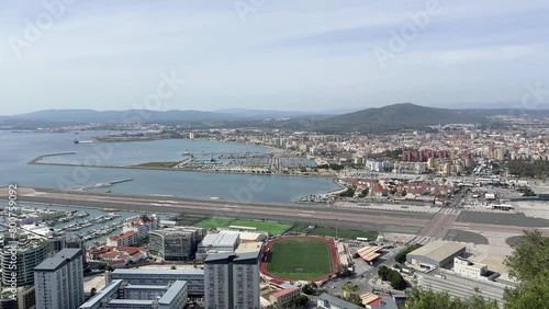 Gibraltar, home to the only wild monkeys in Europe.