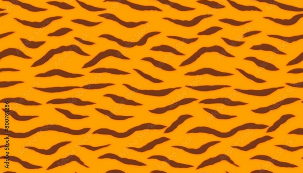 Seamless Colorful Tiger Texture Pattern Seamless Colorful Tiger Texture Pattern