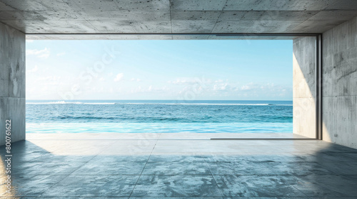A large open space with a view of the ocean © Bouchra