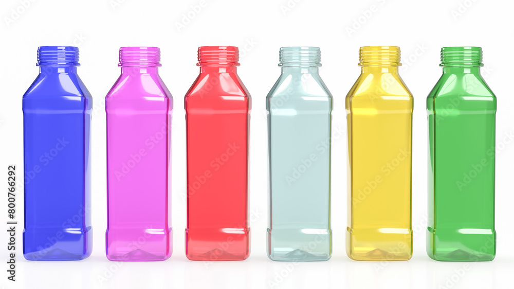 The plastic bottle for eco or product concept 3d rendering. The plastic bottle for eco or product concept 3d rendering.