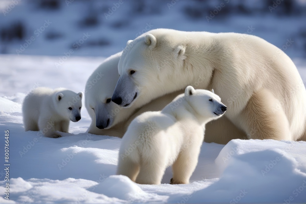 'she cubs bear polar horizontal away photo twilight colours tundra arctic wildlife animal snow pole north wild predator nature ice winter mammal global cute carnivore cuddly big danger water ursus' 'she cubs bear polar horizontal away photo twilight colours tundra arctic wildlife animal snow pole north wild predator nature ice winter mammal global cute carnivore cuddly big danger water ursus'