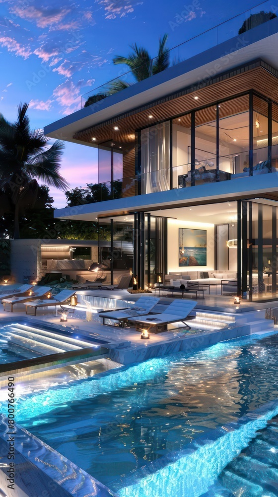Luxurious modern houses 
