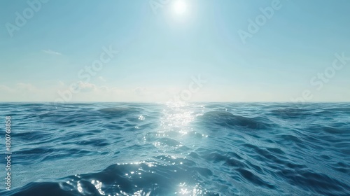 the tide of sea is moving forward, first person angle, blue ocean, sunny day, blue sky, no clouds, hd quality, style raw, --ar 16:9 Job ID: a30878b4-0f10-4b91-9bba-1125939d1512 photo