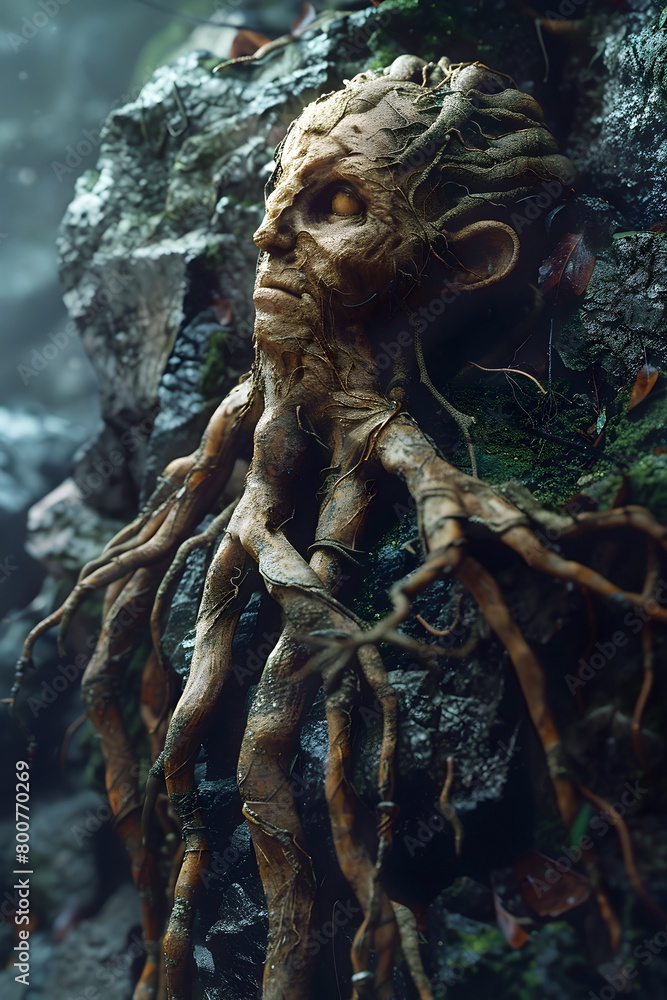 Mystical Mandrake Root Guardian Emerges from Ancient Woodland Traditions Mystical Mandrake Root Guardian Emerges from Ancient Woodland Traditions