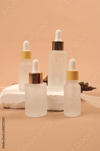 pipette bottles for cosmetic serum