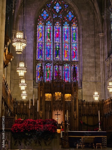 Εκτύπωση καμβά interior of cathedral, duke chapel