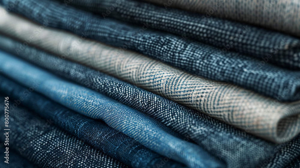 Fabric textures such as denim linen Fabric textures such as denim linen