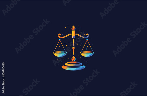Law firm Cute mascot style logo design