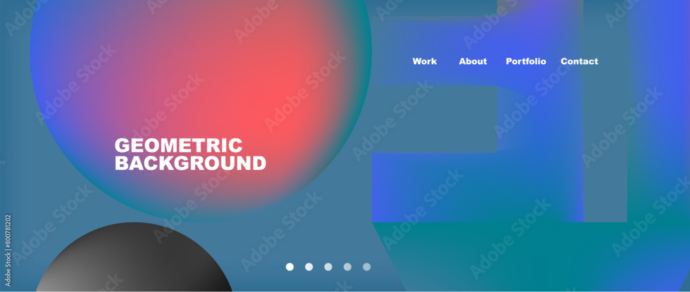 A geometric background featuring circles and squares on an electric blue backdrop. Perfect for showcasing logos or branding on display devices and multimedia gadgets with a touch of magenta A geometric background featuring circles and squares on an electric blue backdrop. Perfect for showcasing logos or branding on display devices and multimedia gadgets with a touch of magenta